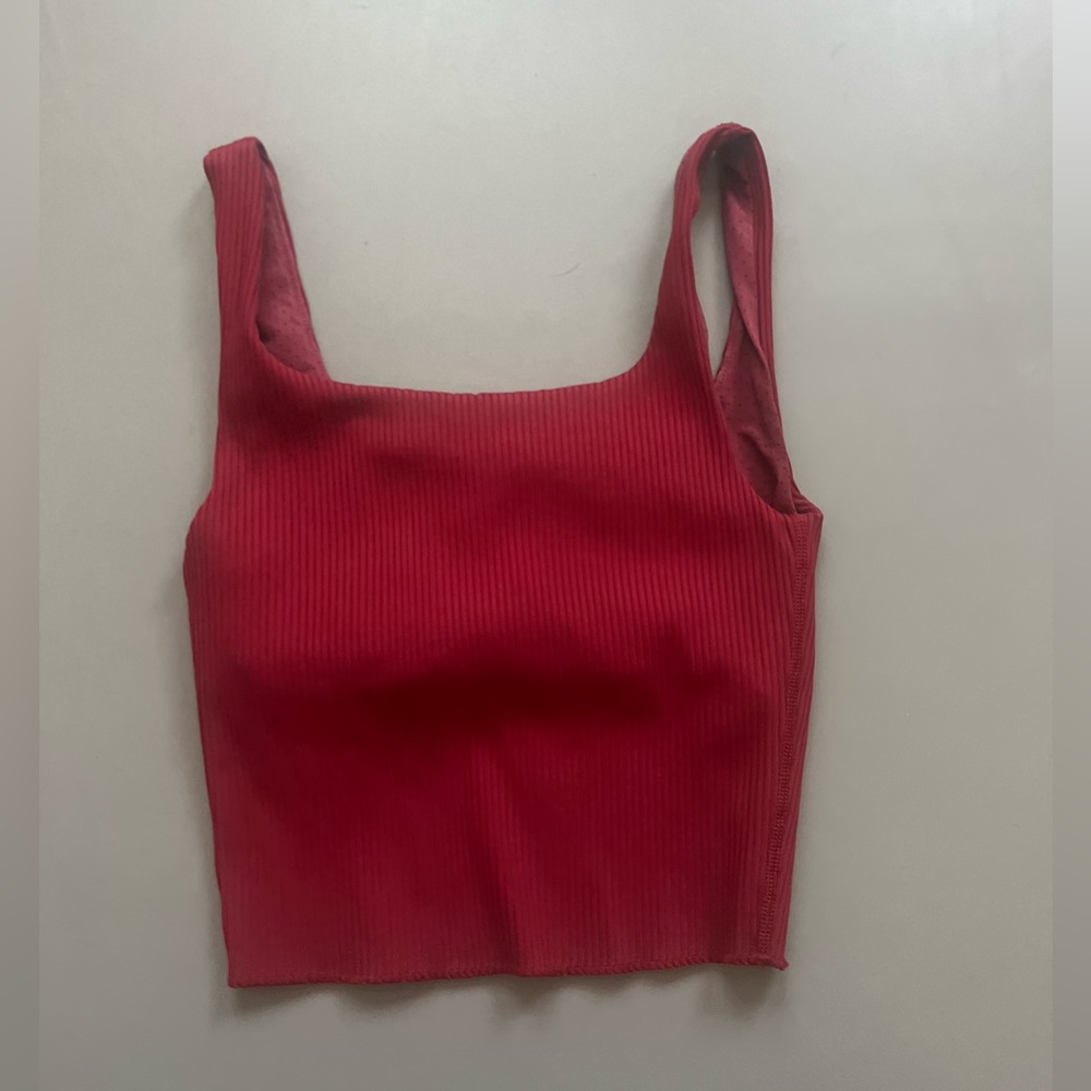 Carbon38 Ribbed Tank Top